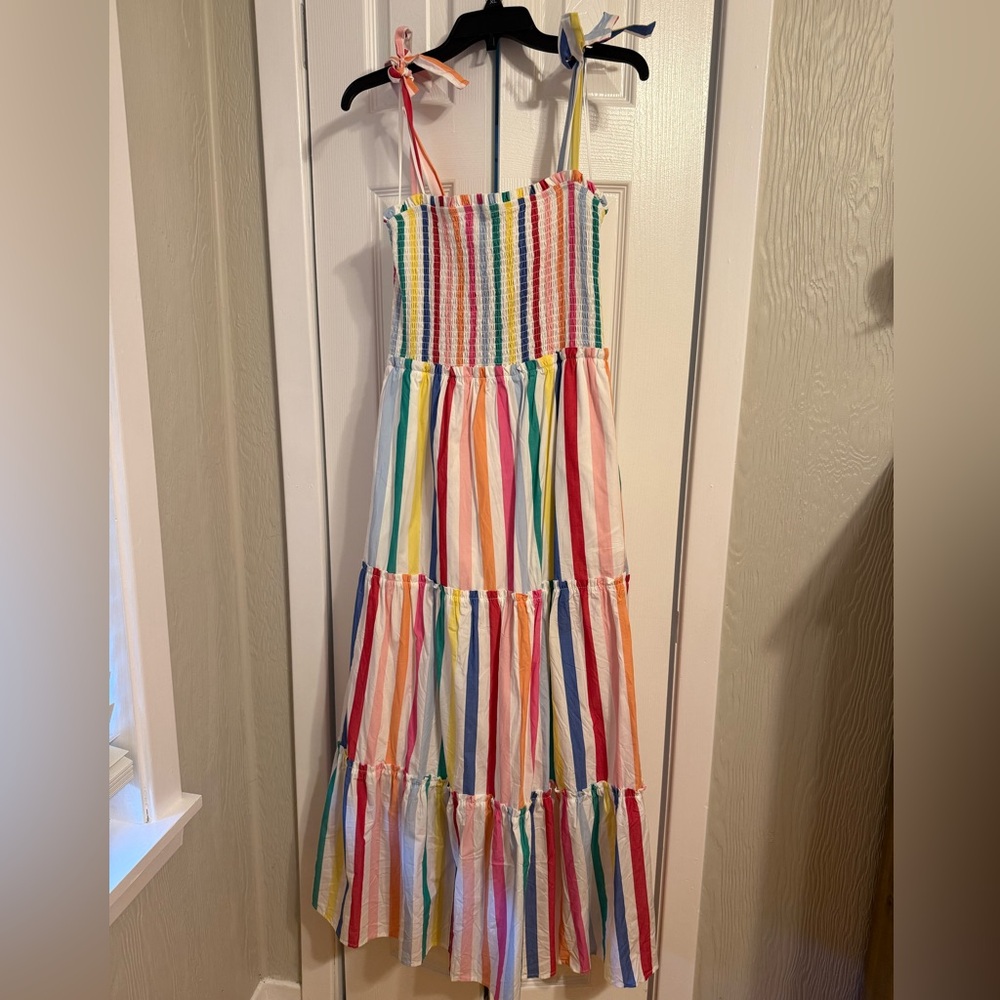 Draper James Multicolor Striped Dress